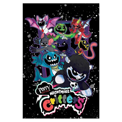Poppy Playtime Nightmare Critters Maxi Poster