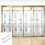 Heavy Type Spring Loaded Sliding Door Rail System Ensuring Quiet 4