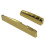 2X Brass 6 String Acoustic Guitar Bridge Nut and Saddle 3