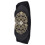 Retro Flower Elastisk Stretch-SpäNne Bred MidjebäLte Midjeband (Svart) 10