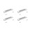 Ergonomic Grip Screen Window Handles for-Type A white handle 1