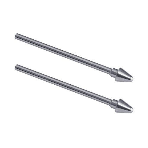 1/2/5pcs Metal Replacement Pen Tip with Secure Pen Clip-2Pcs