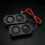 2pack 10045 dubbele luidspreker voor reclamemachine met 6