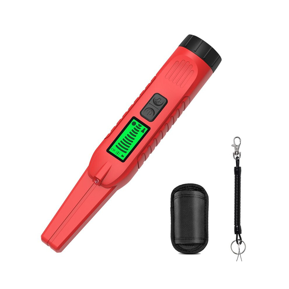 Portable Pinpointing Handheld Gold Metal Detector With Led Light Ip54 Waterproof 360 Strong Induction Detector B 4712103977795