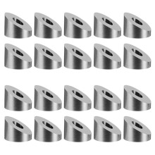 Rondella Smussata Ad Angolo 30 Gradi 1/4Pollici T316 Nel Acciaio Inossidabile per Ringhiera Cavo 1/8 Un 3/16Pollici/Hardware Legno/Metallo /Alluminio