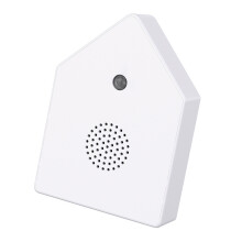 Zingende Vogelkast Mini Zwitscher voor Badkamer en Interieur-Wit
