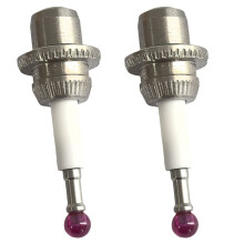 2X 3D Sensor 80.362.00 Touch Probe Stylus M3 4mm Ruby  Ceramic Stem CNC Cmm Machine 1Pc