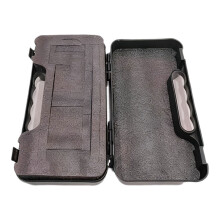 Mallette de rangement pour microphone en plastique portable-S