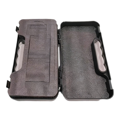 Mallette de rangement pour microphone en plastique portable-S