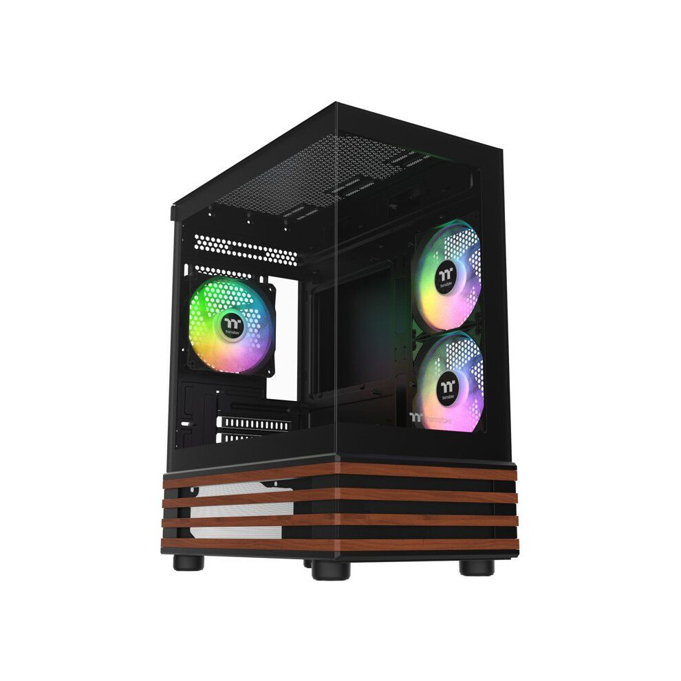 Thermaltake View 170 Gaming Pc Gehäuse Mini-Tower Black Seitenfenster Ca-1Z4-00M1wn-Ws - Bild 6