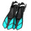 Palmes de Natation de  avec Boucles Réglables et Talon Ouvert, Taille S/MD 1