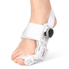 Correttore Regolabile per Alluce Valgo, Tutore per il Sollievo 'Alluce Valgo, Comodo Raddrizzatore per Dei Piedi con Cuscinetto In Silicone,