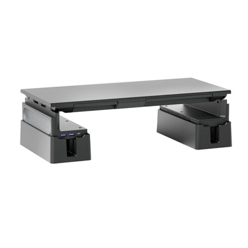 Monitor Increases Elevated USB Expansion and Folding Computer Desktop Storage Desktop Increase Base Bracket Organizer