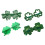 Green Four Leaf Clovers Glasses Leprechaun Costume-two 5