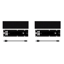 2X para  2012 Air A1425 A1398 A1465 A1466 SSD Case USB3.2 GEN2 6Gbps M.2  SSD Caixa SSD Gabinete Cabo AC