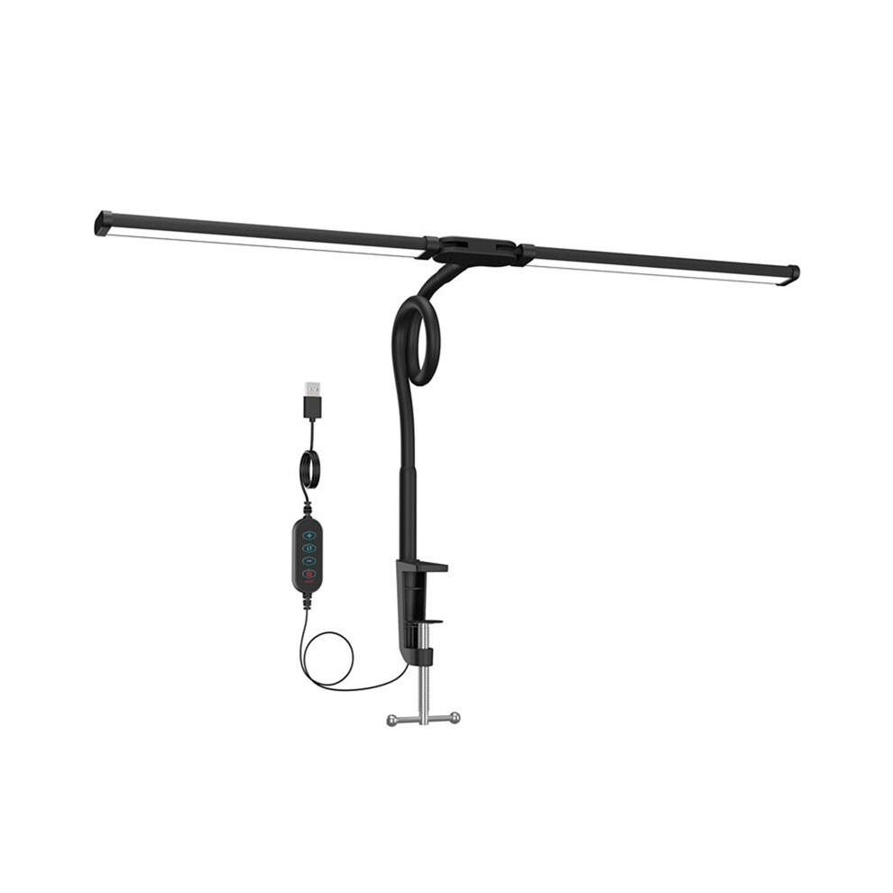 Led Desk Lamp For Office Home - Eye Caring Architect Lamp With Clamp,Dual Screen Computer Monitor Work Light 6031866484639
