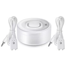 WiFi-Waterlekdetector 100 DB, Dubbele Watersensor, Slimme App, Bewaking op Afstand, Overstromingswaarschuwing, Overloopbeveiliging