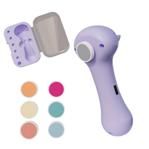 Durable ABS Plastic Beak Trimmer For Parrots To Satisfy-Purple
