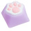 CatPaw Keycap simple Animation ABS claviers chats-violet clair 1