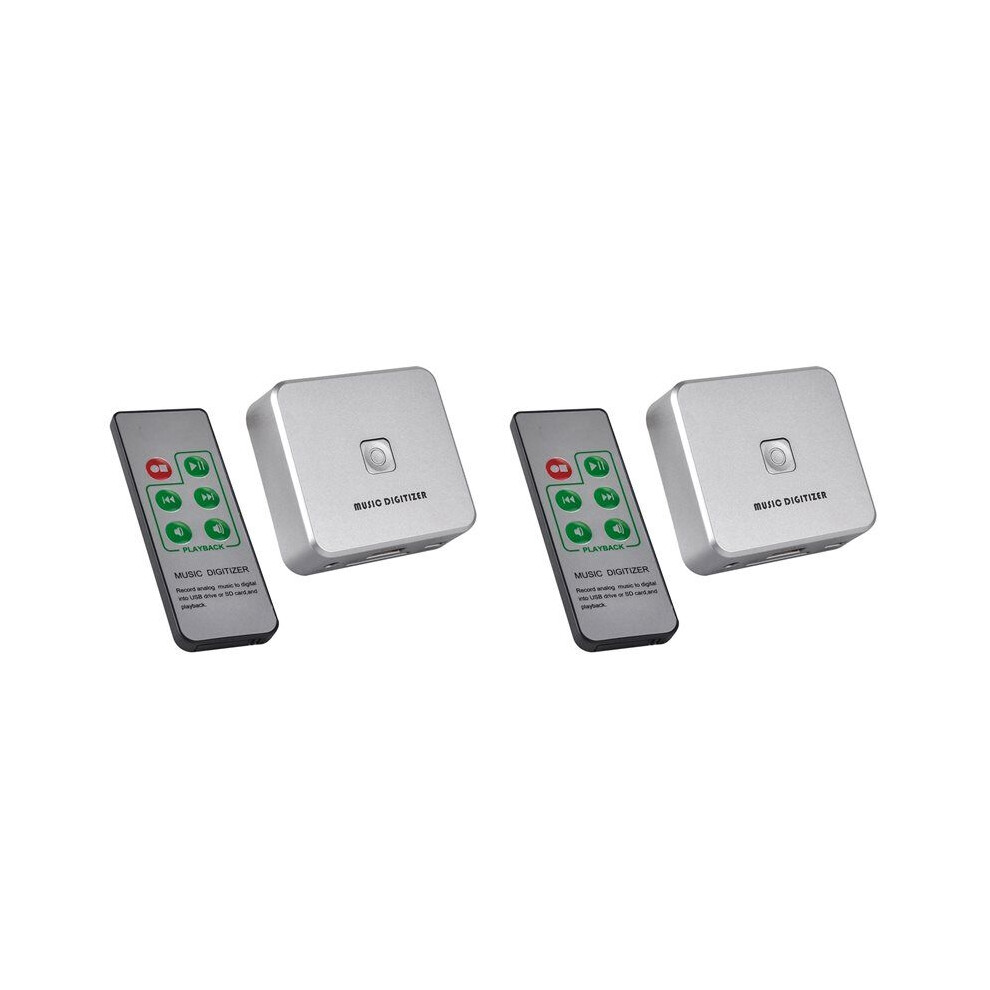 2X Music Digitizer Audio Capture Recorder Box Convert Old Analog Music To Mp3 Support Usb Drive Or Card 6031015841405