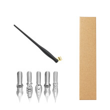 Adjustable Metal Flange Dip Pen Holder with 5 Dip Tip for-103