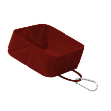 Bol pliable pour animaux de compagnie, abreuvoir-Bourgogne 500ml