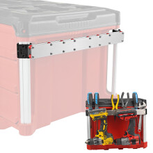 Drill Rack Prevents Accidental Fall Quick Releases-Silver