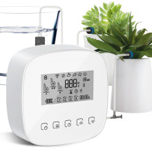 Smart Plant Watering System Compatible with Alexa, Programmable Automatic Drip Irrigation Kit for 20 Indoor Plants