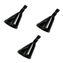 3 Pezzi di Lunghezza Della Maniglia Esagonale di 18 mm, Ad Eccezione Dello Strumento di Smussatura del Trapano per Lucidatura Delle Viti di Fresa,