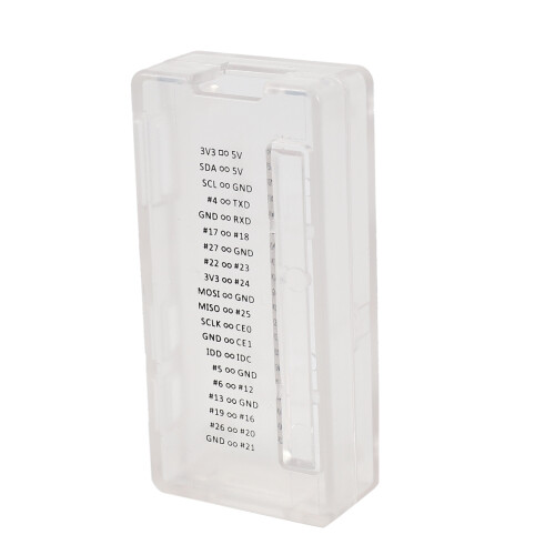 Abs Protective Case For Raspberry Pi Zero/W/Wh (Transparent)