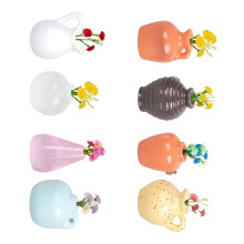Collection Of 8 Lovely Little Bottle Themed Magnets smoothed