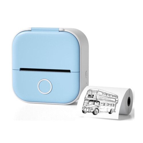 Portable  Thermal Label Printer Home Photo Printer Student Wrong Question Printer  Label Printer Price Tag,B
