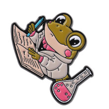 Unique Frogs Lapel Pin Chemist Animal Designs Science-QHXZ4243