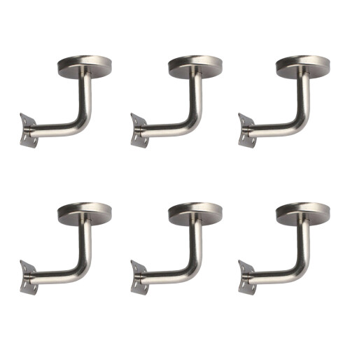 6Pcs Wall Support Handrail Bracket Replacement-Bend piece 60