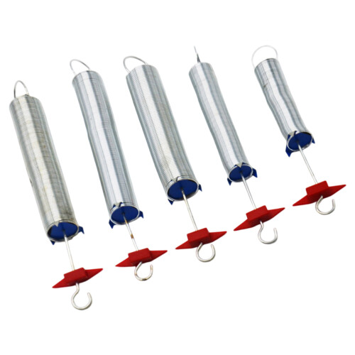 5Pcs Educational Helical Springs Hooke's Law Physics Experiment