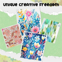 12er-Pack Monoprinting-Druckplatten - 8 X 10 Zoll + 5 X 7 Zoll Gelplatte, Gelli-Platten - für Press-Art Zur Kartenherstellung, Scrapbooking
