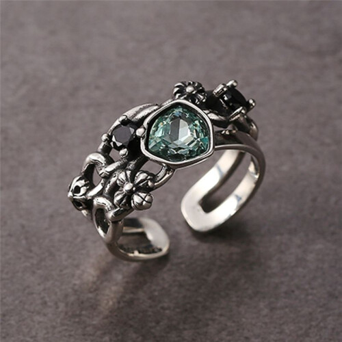 Open Ring Irregular Multi- Ring Women'S Ring