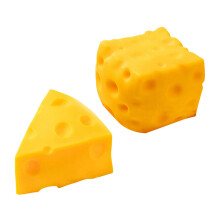 2Pcs Simulation Cheeses Food Squeeze Toy With Slow-extra large