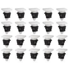 20pcs Car Door Moulding Clips Grommets for Vehicle 191853577A