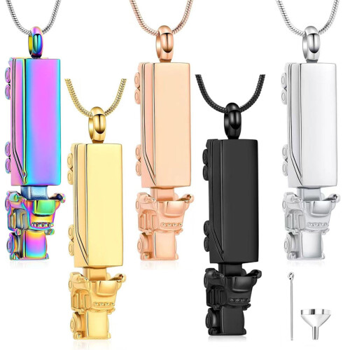Memorials Cremation Pendants Rustless Steel Featuring-rose gold 1