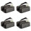 4X Universal 4 Wire Full Wave Black Motorcycle Regulator Rectifier 12V  Bike Quad 1