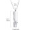 Memorials Cremation Pendants Rustless Steel Featuring-rose gold 4