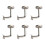 6Pcs Wall Support Handrail Bracket Stair Railing-Bend piece 80 1