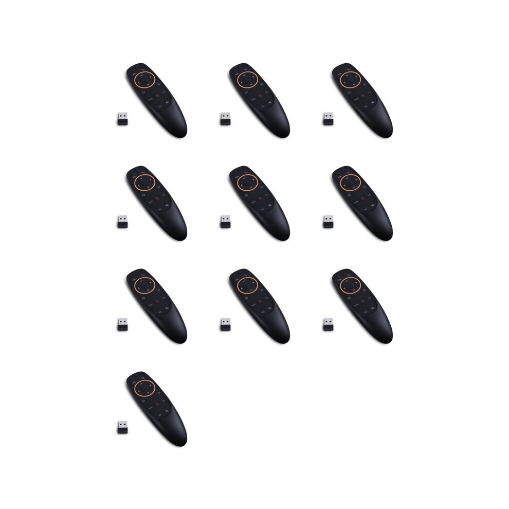10X G10s Air Mouse Voice Remote Control 2.4G Usb Receiver For Android Tv Box Pc Gyro Sensing Wireless Remote 6033692534212