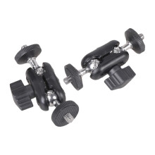 2PCS Adjustable Double Ball Head Magical Arm with 1/4inch Screw