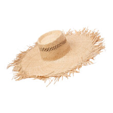Soft Woven Straw Hat Hollowout Sun Hat For Women Men Unisex-1