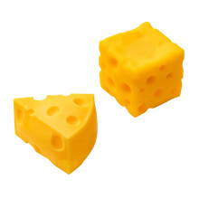 2Pcs Slow Rebounds Squeeze Cheese Stress Ball Stress-small
