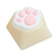 Capuchons de touches de clavier en Silicone, Simulation-Jaune