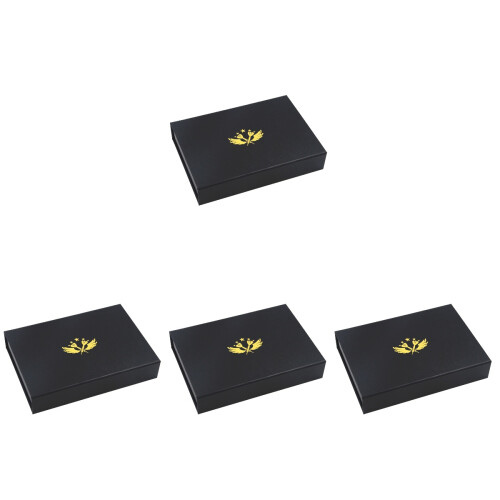 4Pcs Portable Eva Darts Holder Black Storage Case Accessory Box