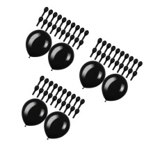 600Pcs Black Latex Balloons Bulk Matte for Party and Event
